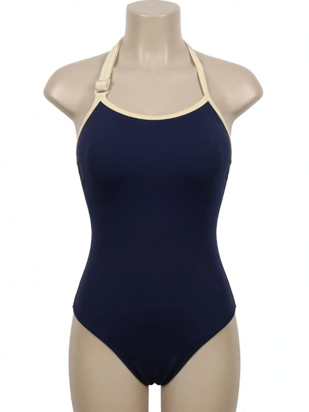 Palisades Beach Club Navy One Piece Swimsuit 24W